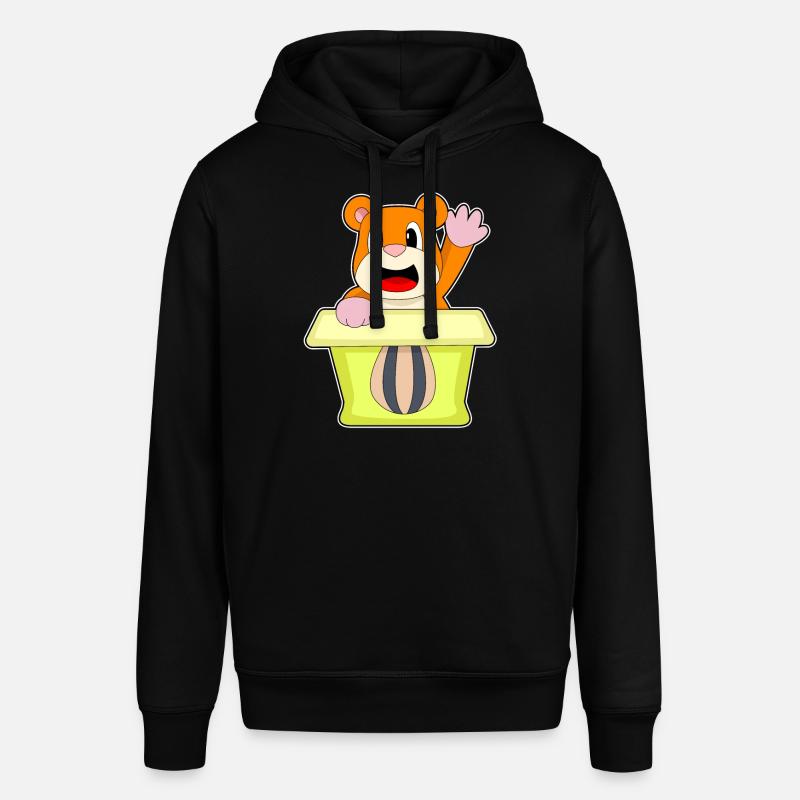 Boîte de graines de hamster - Sweat à capuche SOUNDER Stanley/Stella Unisexe - noir