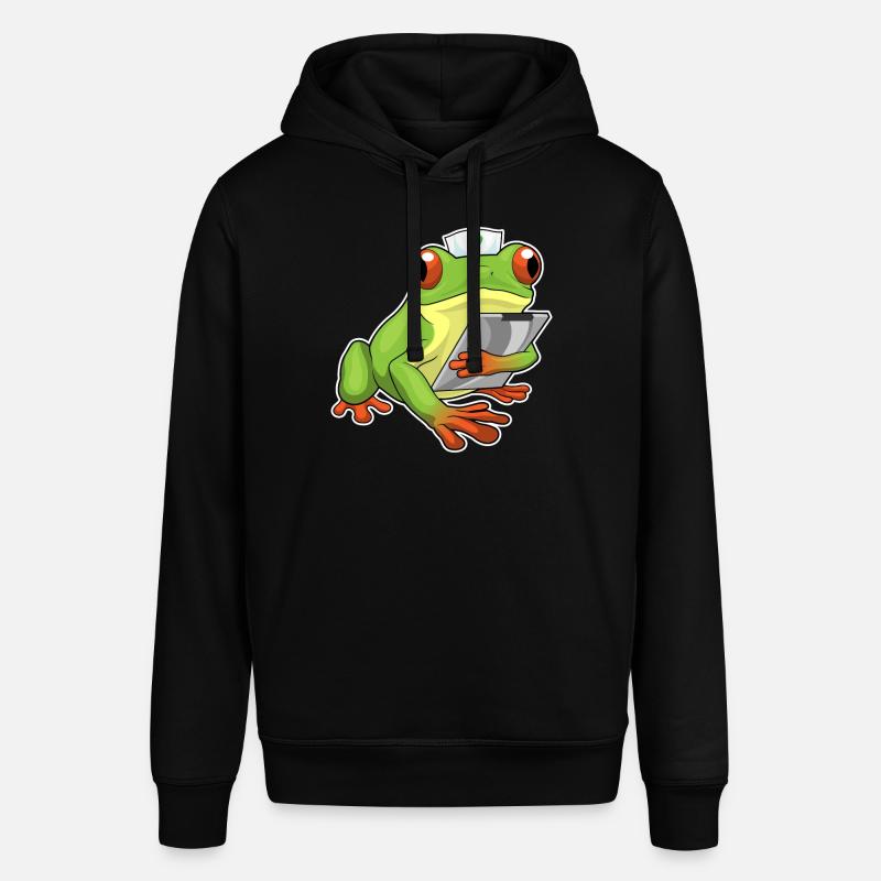 Infirmière grenouille - Sweat à capuche SOUNDER Stanley/Stella Unisexe - noir