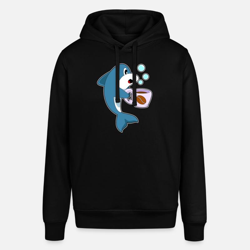 Tasse à café Delfin - Sweat à capuche SOUNDER Stanley/Stella Unisexe - noir
