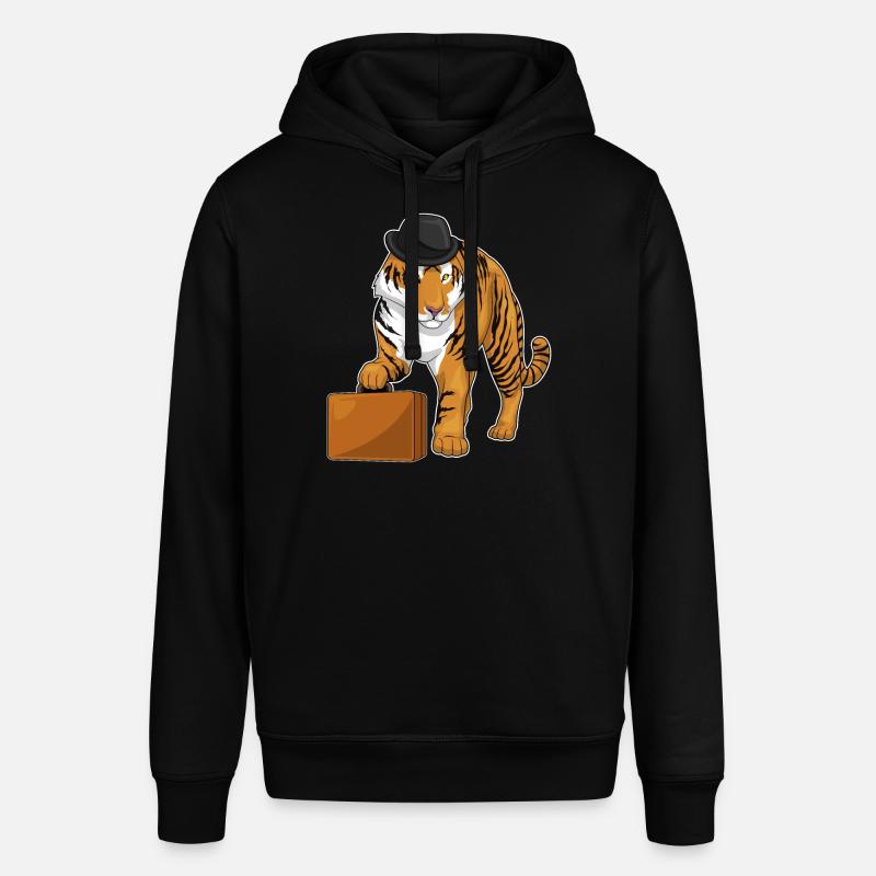 Porte-documents Tiger - Sweat à capuche SOUNDER Stanley/Stella Unisexe - noir