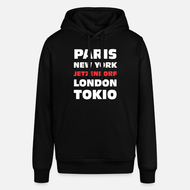 Jetzendorf Bavière drôle - Sweat à capuche SOUNDER Stanley/Stella Unisexe - noir
