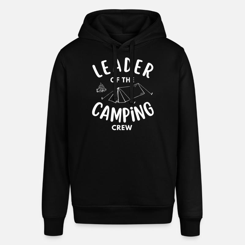 Chef de l’équipe de camping drôle - Sweat à capuche SOUNDER Stanley/Stella Unisexe - noir