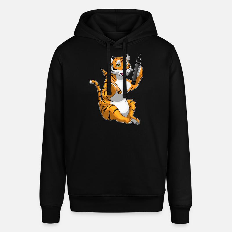 École de crayon Tiger Pupil - Sweat à capuche SOUNDER Stanley/Stella Unisexe - noir