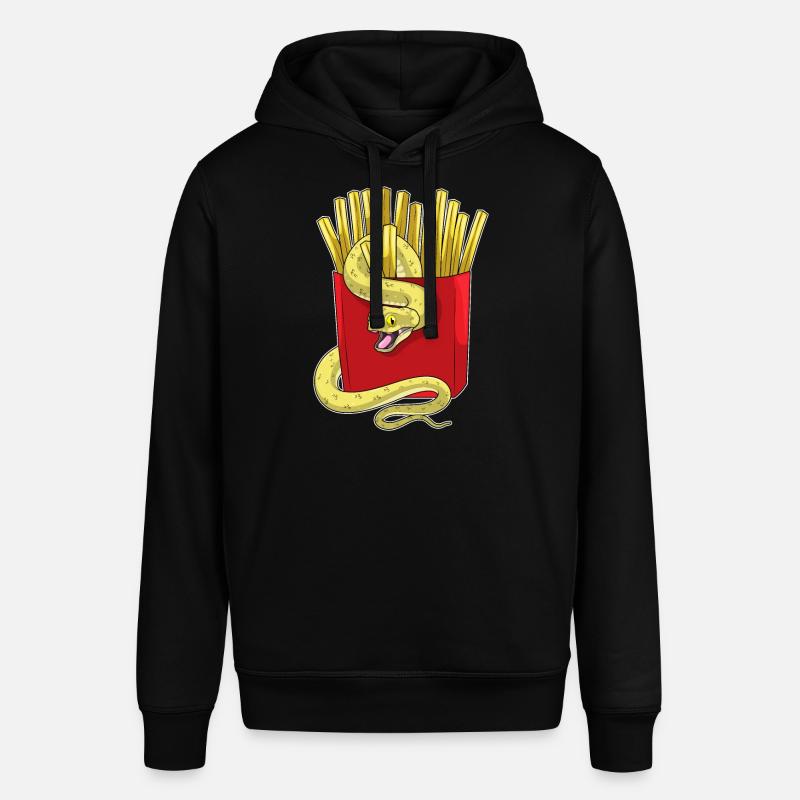 Frites serpent - Sweat à capuche SOUNDER Stanley/Stella Unisexe - noir