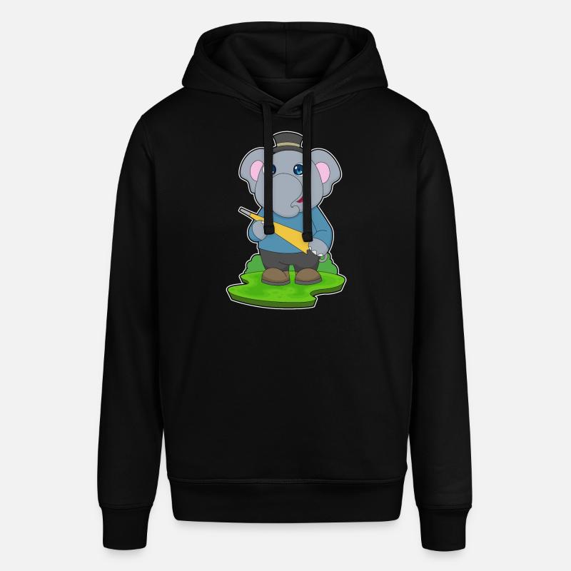 Parapluie éléphant - Sweat à capuche SOUNDER Stanley/Stella Unisexe - noir