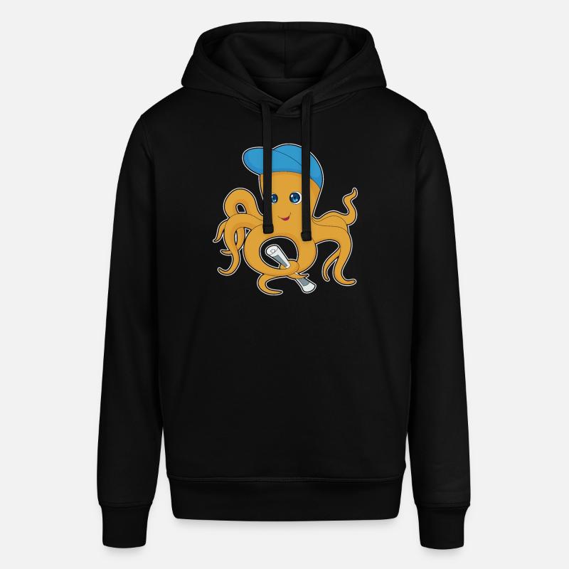 Journal Octopus - Sweat à capuche SOUNDER Stanley/Stella Unisexe - noir