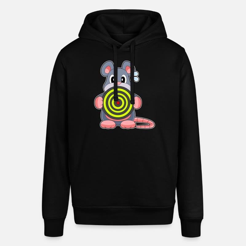 Cible de fléchettes de souris - Sweat à capuche SOUNDER Stanley/Stella Unisexe - noir