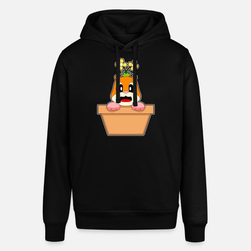 Fleur de hamster - Sweat à capuche SOUNDER Stanley/Stella Unisexe - noir