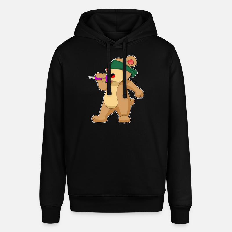 Fléchette d’ours Fléchette - Sweat à capuche SOUNDER Stanley/Stella Unisexe - noir