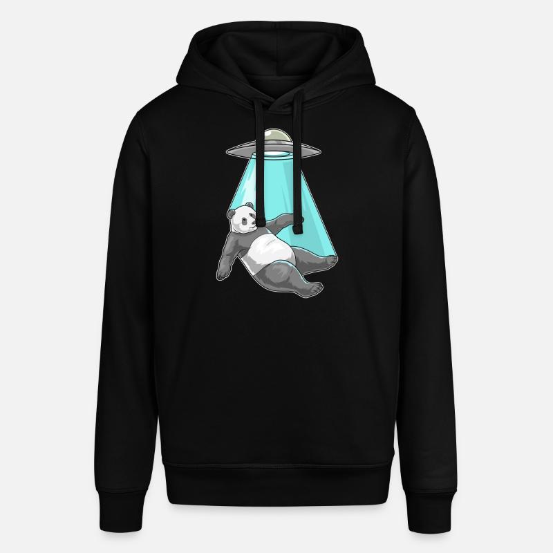 Vaisseau spatial Panda - Sweat à capuche SOUNDER Stanley/Stella Unisexe - noir