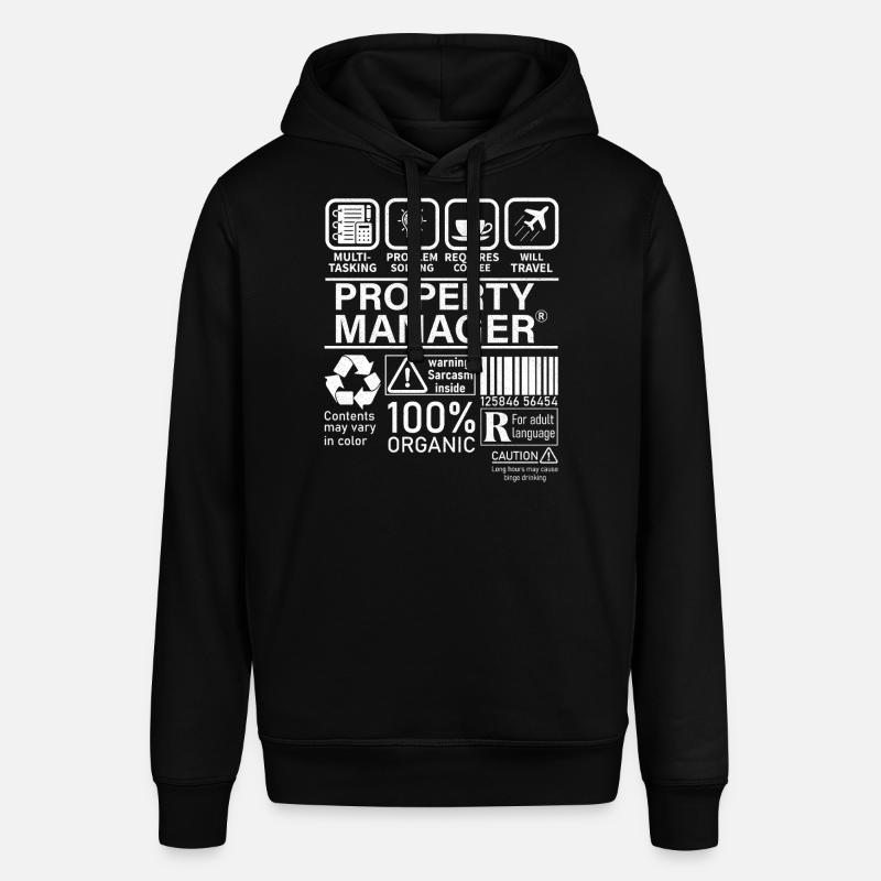 property manager multi tasking problem solving - Stanley/Stella Unisex Hoodie SOUNDER - Schwarz
