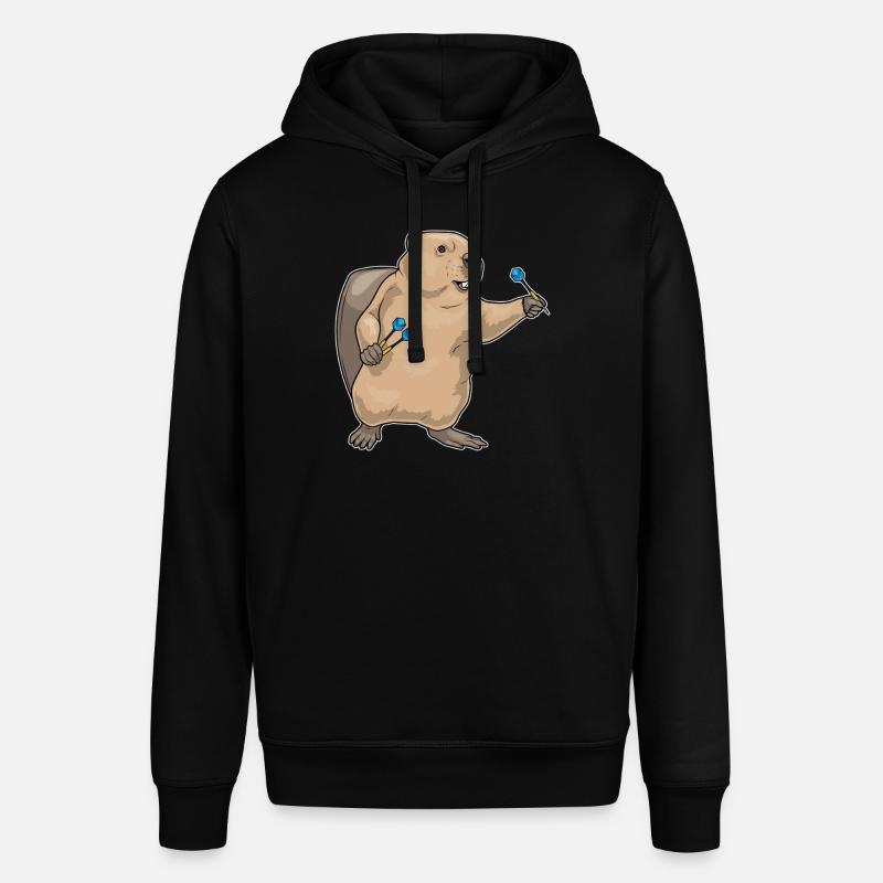 Fléchette Castor Fléchette - Sweat à capuche SOUNDER Stanley/Stella Unisexe - noir