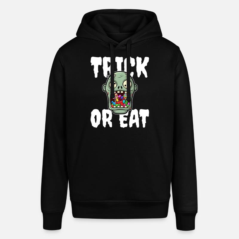 SÜSSES ODER ESSEN - ZOMBIE HALLOWEEN - Stanley/Stella Unisex Hoodie SOUNDER - Schwarz