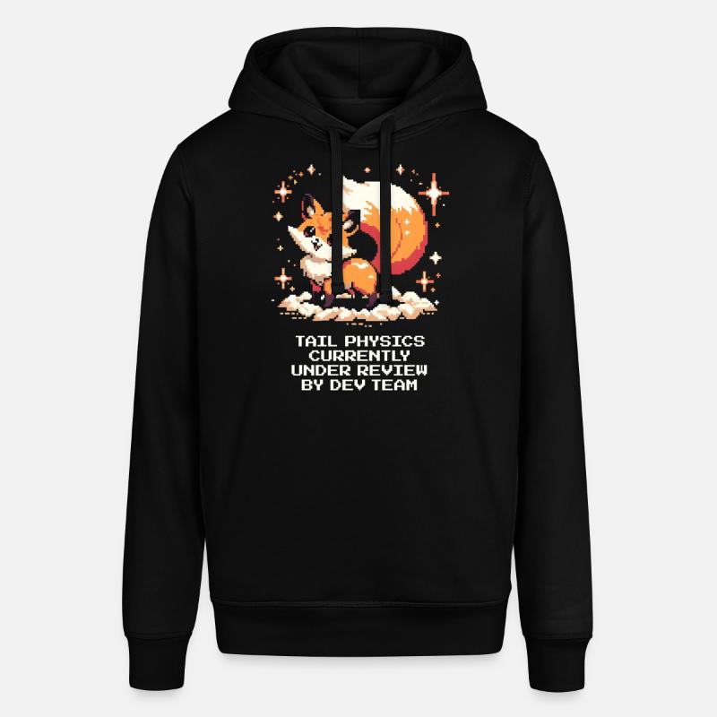 Schwanzphysik wird geprüft | Fuchs, Dev-Team - Stanley/Stella Unisex Hoodie SOUNDER - Schwarz