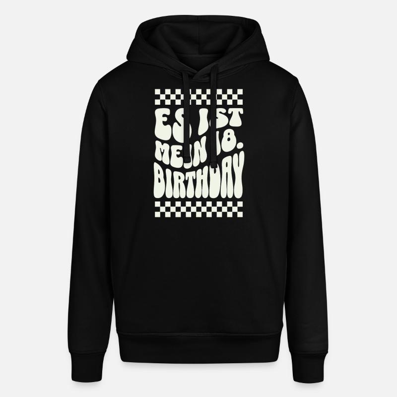 C’est mon 18e anniversaire Retro Design - Sweat à capuche SOUNDER Stanley/Stella Unisexe - noir