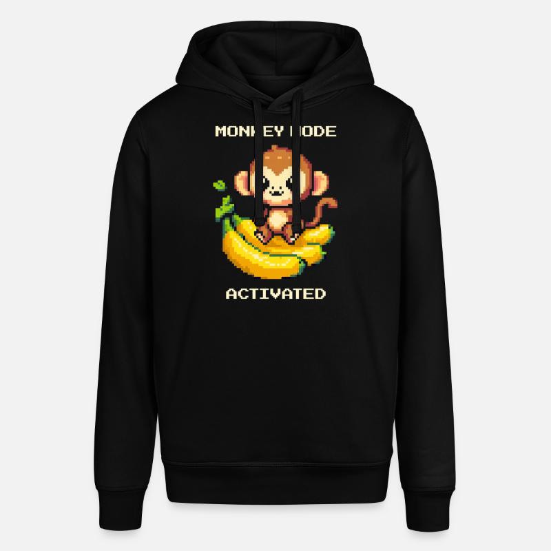 Mode Singe activé | Singe, Banane, Mignon - Sweat à capuche SOUNDER Stanley/Stella Unisexe - noir