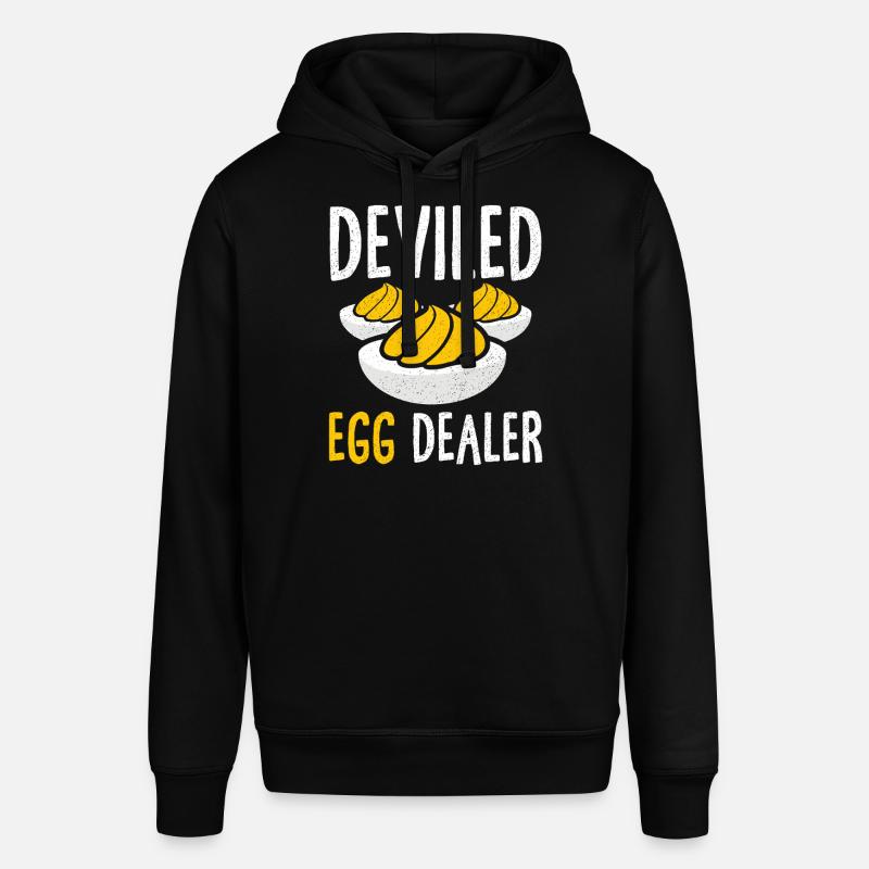Stuffed Eggs Deviled Eggs Thanskgiving - Stanley/Stella SOUNDER Unisex Hoodie - black