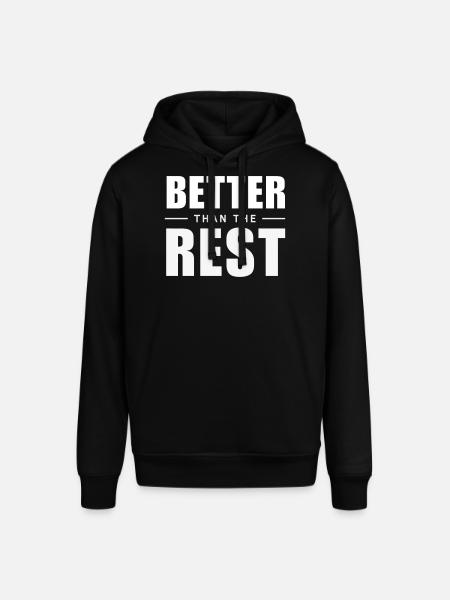Better Than The Rest - Clever Aha-Effect - Stanley/Stella SOUNDER Unisex Hoodie - black