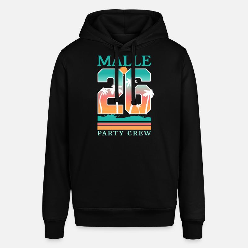 Malle 2026 Majorque - Sweat à capuche SOUNDER Stanley/Stella Unisexe - noir