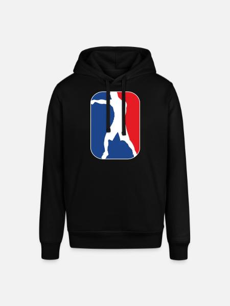 boxing_silhouette mma kampfsport - Stanley/Stella Unisex Hoodie SOUNDER - Schwarz