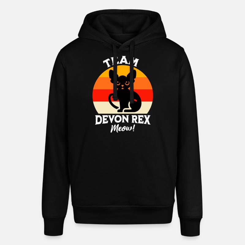 Team Devon Rex - Stanley/Stella Unisex Hoodie SOUNDER - Schwarz