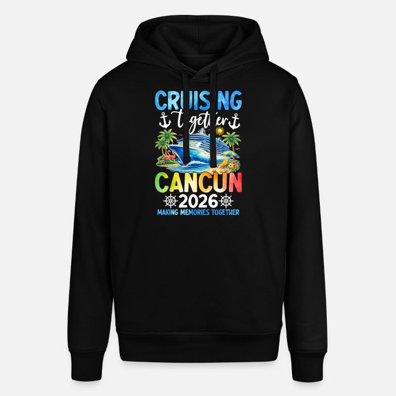 Croisière ensemble Cancún 2026 - Sweat à capuche SOUNDER Stanley/Stella Unisexe - noir