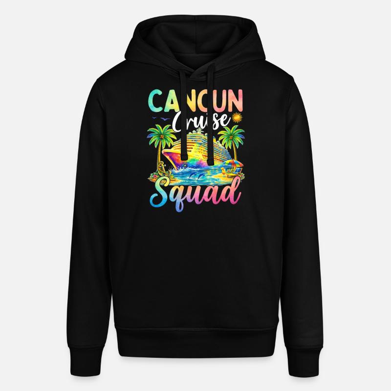 Équipe de croisière de Cancún - Sweat à capuche SOUNDER Stanley/Stella Unisexe - noir