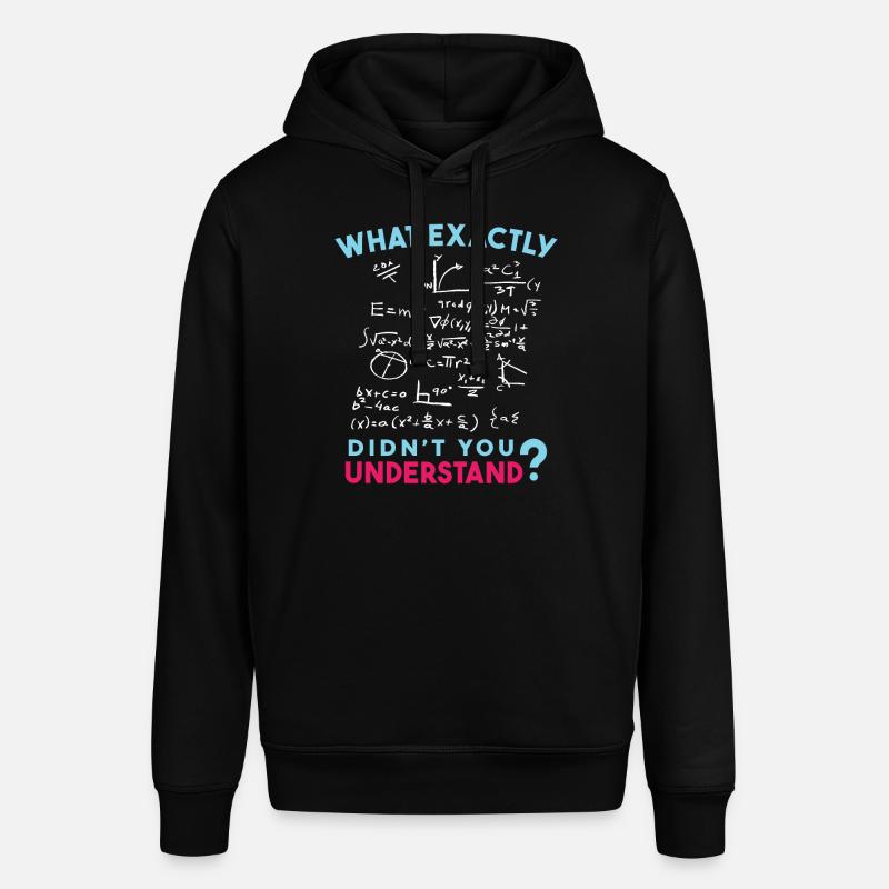 Physics Math Formula Joke - Stanley/Stella SOUNDER Unisex Hoodie - black