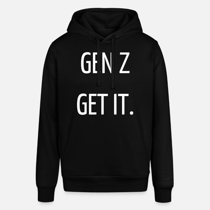 Gen Z get it - Sweat à capuche SOUNDER Stanley/Stella Unisexe - noir