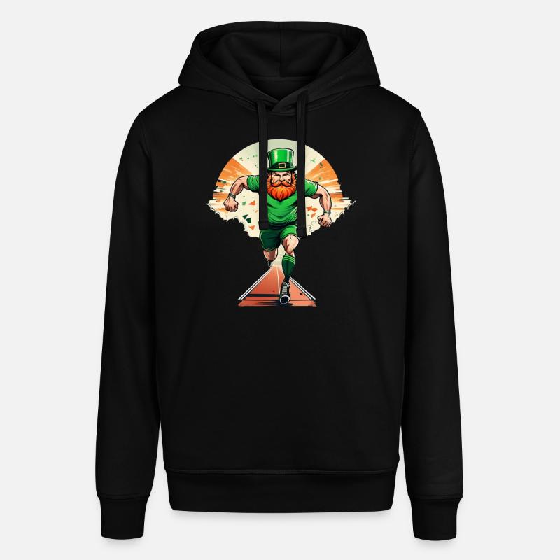 Shamrock de la Saint-Patrick - Sweat à capuche SOUNDER Stanley/Stella Unisexe - noir
