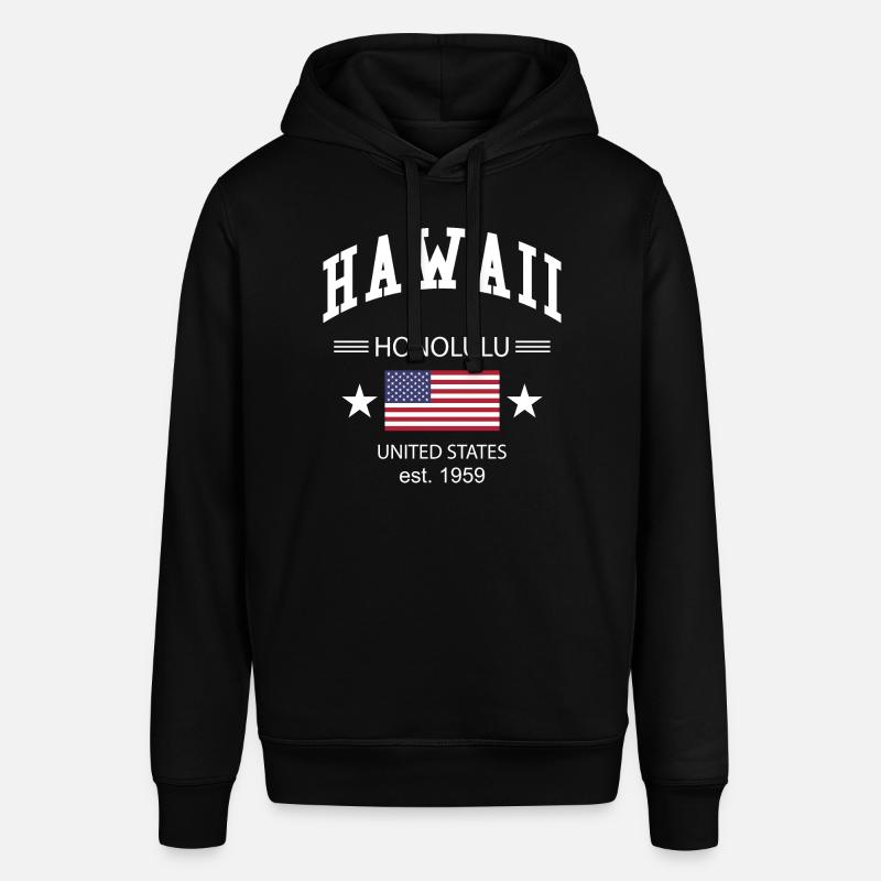 Hawaï - Sweat à capuche SOUNDER Stanley/Stella Unisexe - noir