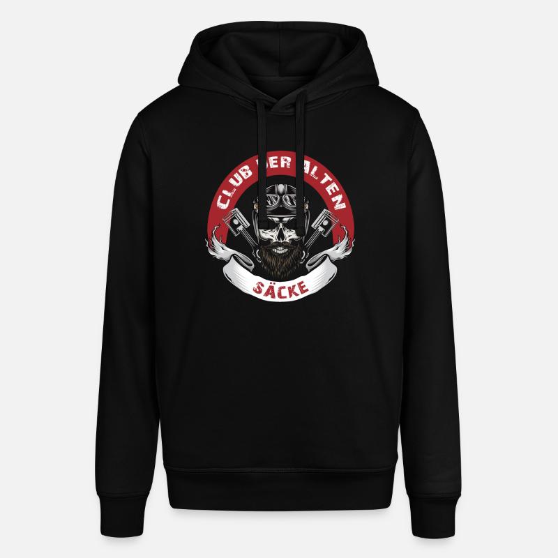 Club de moto de Old Sacks Skeleton - Sweat à capuche SOUNDER Stanley/Stella Unisexe - noir