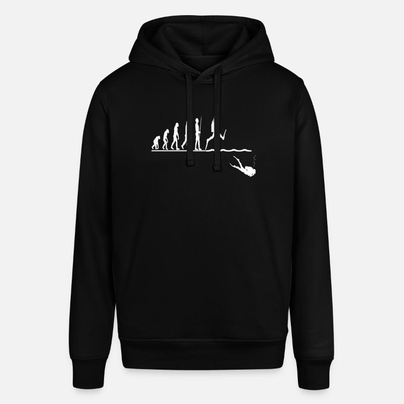 Evolution Plongée Plongée - Sweat à capuche SOUNDER Stanley/Stella Unisexe - noir