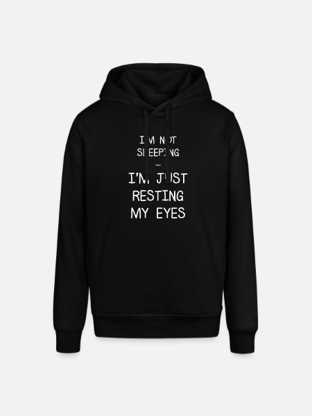 Ich schlafe nicht. - Stanley/Stella Unisex Hoodie SOUNDER - Schwarz
