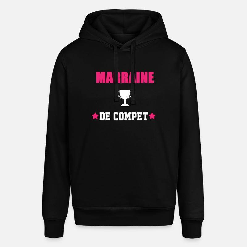 MARRAINE DE COMPET - Sweat à capuche SOUNDER Stanley/Stella Unisexe - noir