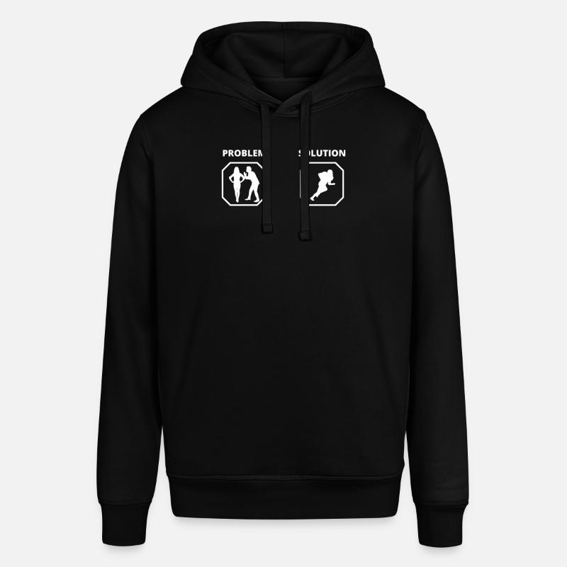 PROBLEM SOLUTION Rugby - Sweat à capuche SOUNDER Stanley/Stella Unisexe - noir