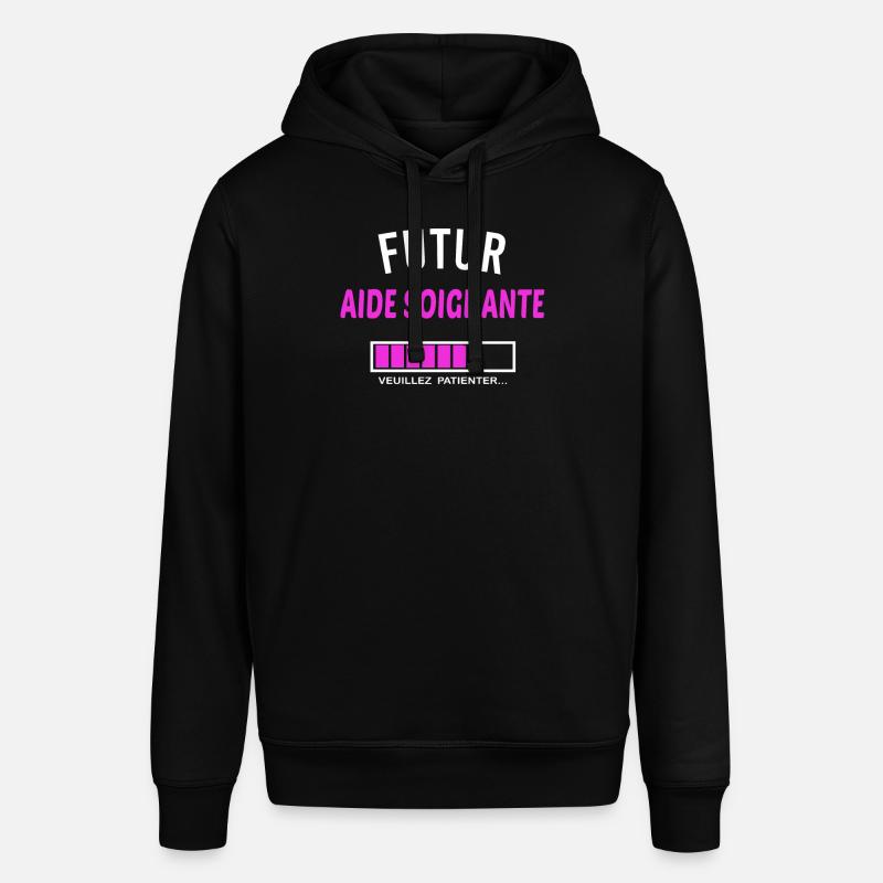 futur aide soignante - Sweat à capuche SOUNDER Stanley/Stella Unisexe - noir