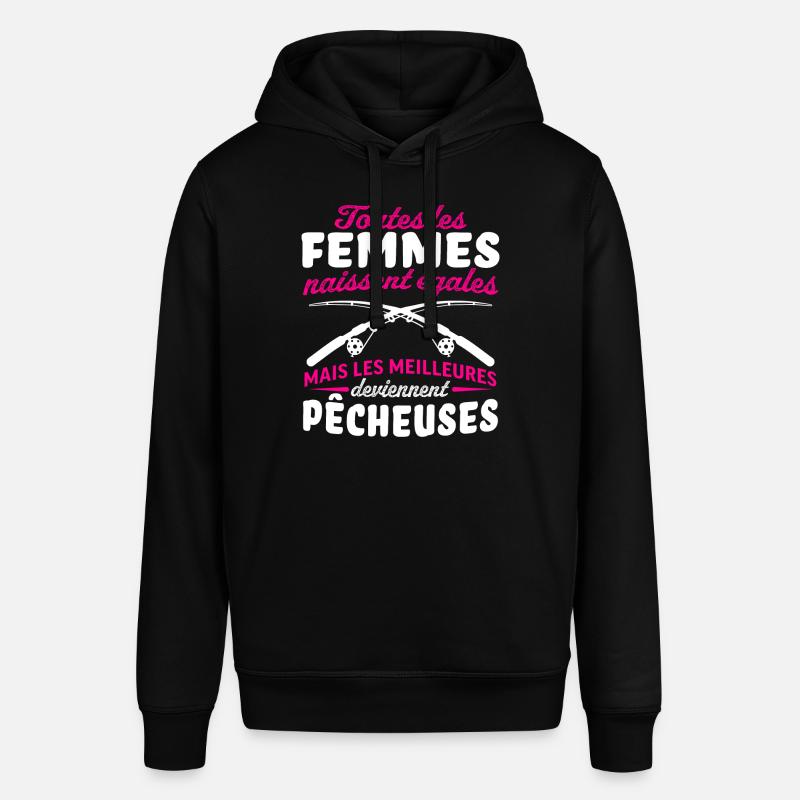 les meilleures deviennent pêcheuses - Sweat à capuche SOUNDER Stanley/Stella Unisexe - noir