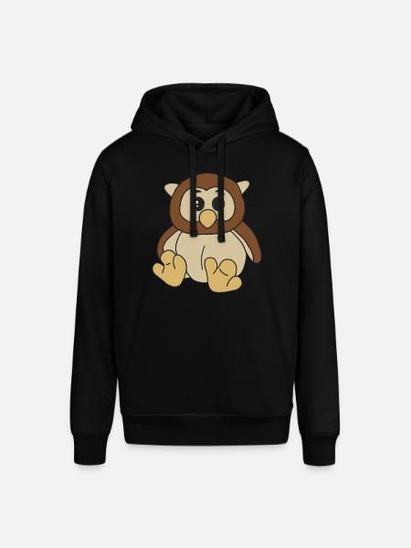 Kleine süße Eule - Stanley/Stella Unisex Hoodie SOUNDER - Schwarz
