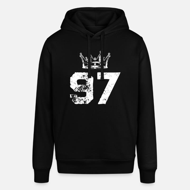 97 Couronne numérique - Sweat à capuche SOUNDER Stanley/Stella Unisexe - noir