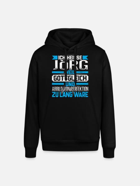 JÖRG - Gottgleich - Stanley/Stella Unisex Hoodie SOUNDER - Schwarz