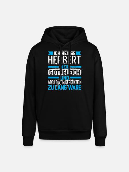 HERBERT - Gottgleich - Stanley/Stella Unisex Hoodie SOUNDER - Schwarz