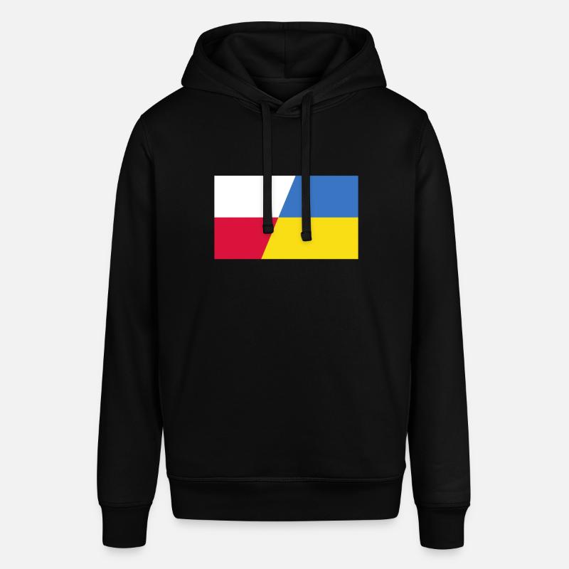 Pologne Ukraine Supporters - Sweat à capuche SOUNDER Stanley/Stella Unisexe - noir