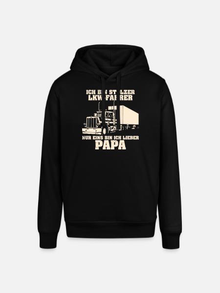 LKW PAPA - Stanley/Stella Unisex Hoodie SOUNDER - Schwarz