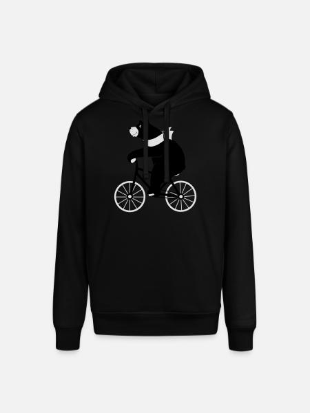 spread_baerbike - Stanley/Stella Unisex Hoodie SOUNDER - Schwarz