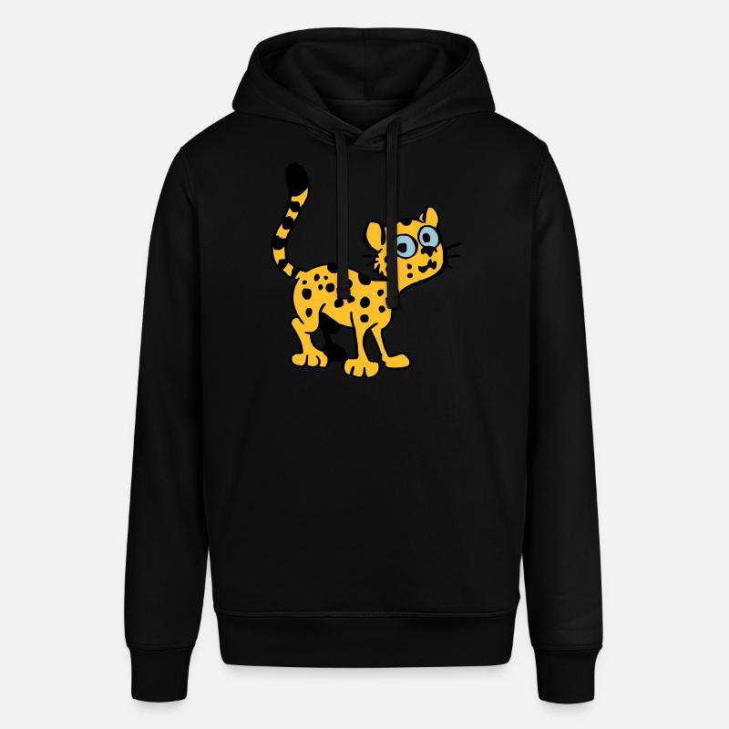 Bébé Léopard - Sweat à capuche SOUNDER Stanley/Stella Unisexe - noir