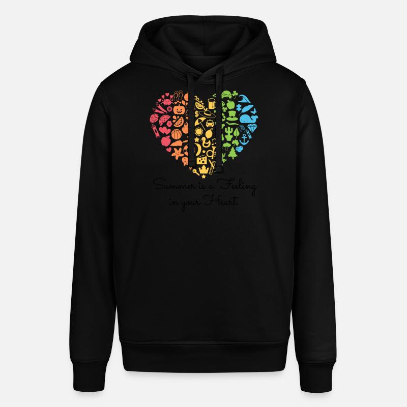 Sensation de buzzer - texte noir - Sweat à capuche SOUNDER Stanley/Stella Unisexe - noir