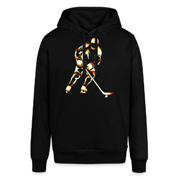 Hockey sur glace Cadeau pour joueur de hockey sur glace - Sweat à capuche SOUNDER Stanley/Stella Unisexe - noir - Devant - Alina (178cm) & Michal (187cm)