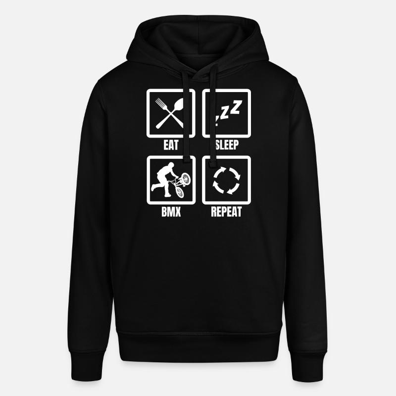 Manger Sommeil BMX Répéter - Sweat à capuche SOUNDER Stanley/Stella Unisexe - noir