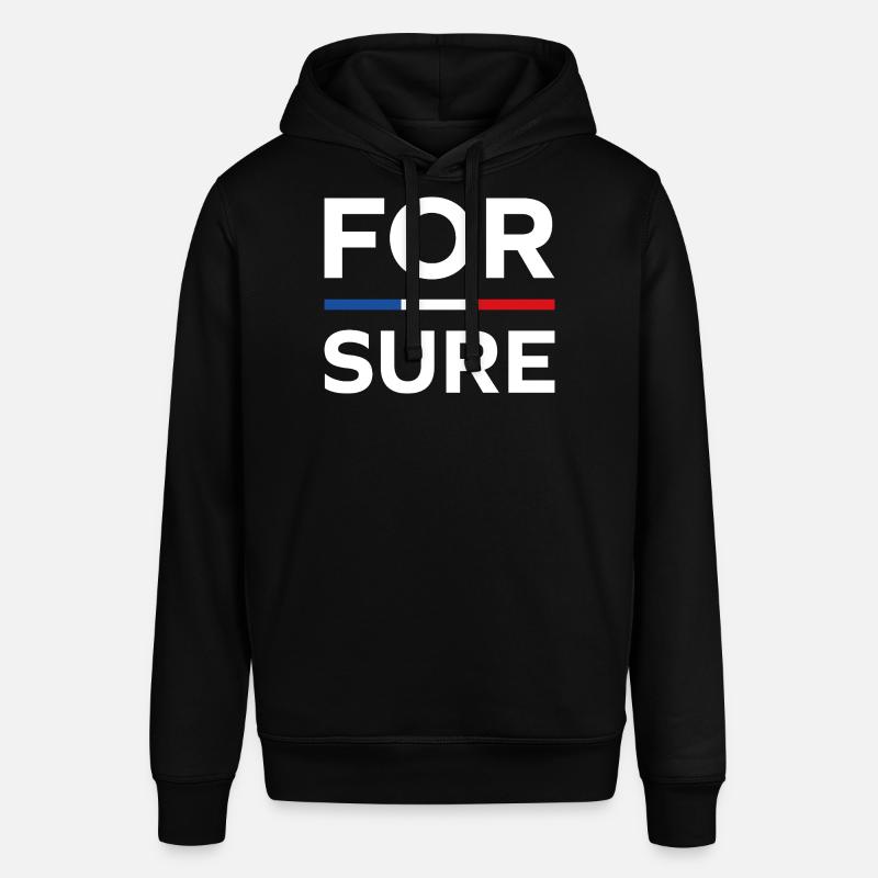 macron: Sicuramente - Felpa con cappuccio unisex SOUNDER di Stanley/Stella - nero